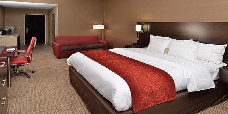 Comfort Suites Columbus Bagian luar foto